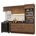 Armário de Cozinha Completa 270cm Rustic Stella Madesa 10