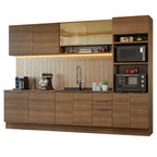 Armário de Cozinha Completa 310cm Rustic Stella Madesa 02