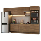 Armário de Cozinha Completa 330cm Rustic Stella Madesa 05