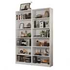 Kit Madesa com 2 Estantes Livreiro 6908 Branco