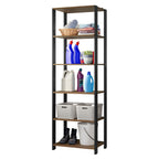 Estante Multiuso para Lavanderia 59cm Rustic/Preto Madesa