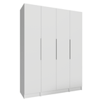 Guarda-Roupa Modulado 160 cm 4 Portas Branco Neo Madesa