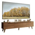 Rack para TV até 80 Polegadas 180 cm 2 Portas 1 Gaveta Rustic Nilo Madesa
