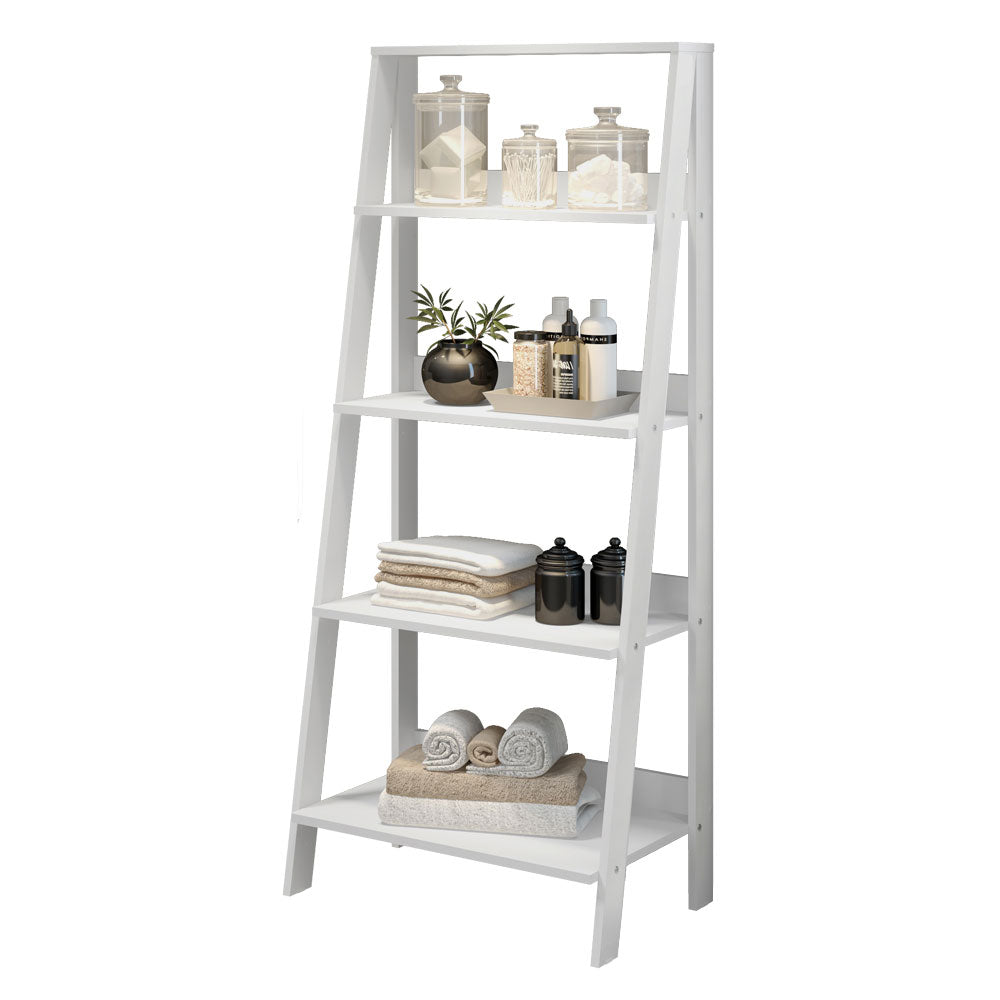 Estante Organizadora Multiuso para Banheiro com 4 Prateleiras Madesa Branco