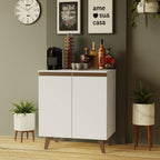 Balcão Cantinho do Café Madesa Reims 70 cm 2 Portas Branco