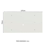 Painel para TV até 55 Polegadas Madesa Branco