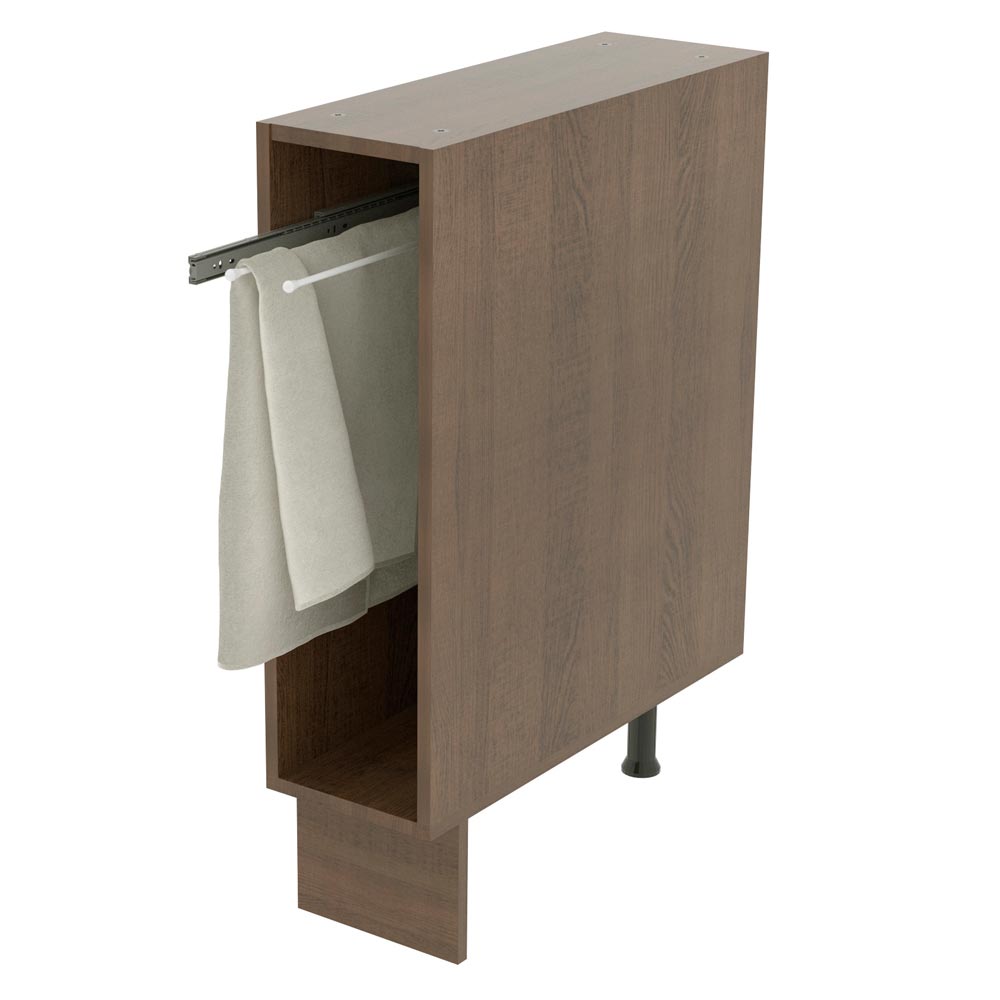 Balcão Porta-Pano 20 x 60 cm (Sem Tampo) para Cozinhas Rustic Madesa