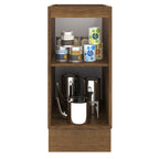 Balcão Madesa Agata 35 x 60 cm 1 Porta (Sem Tampo) Rustic/Cinza