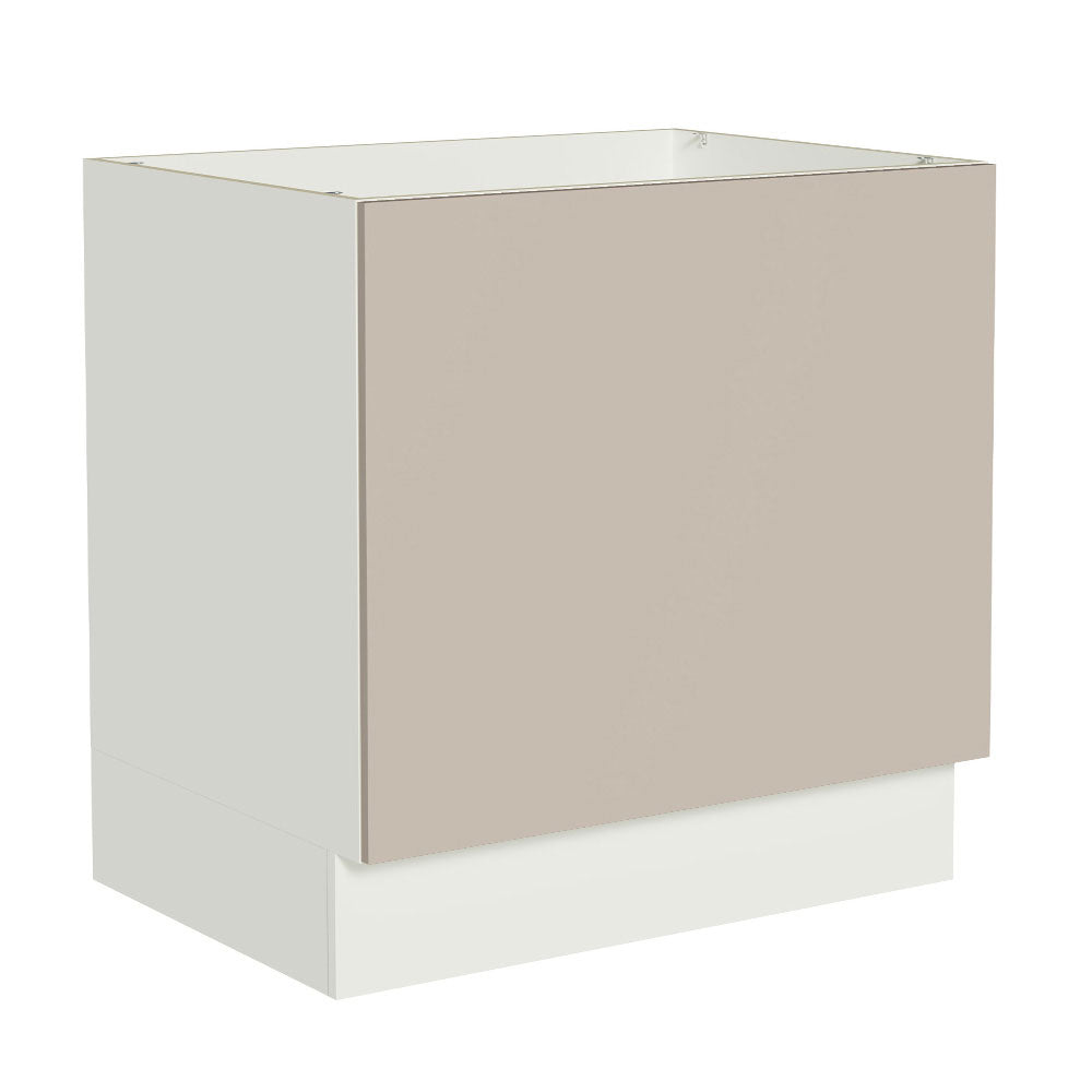 Balcão para Forno de Embutir 80 x 60 cm Sem Tampo Branco/Crema Agata Madesa