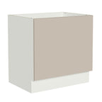 Balcão para Forno de Embutir 80 x 60 cm Sem Tampo Branco/Crema Agata Madesa