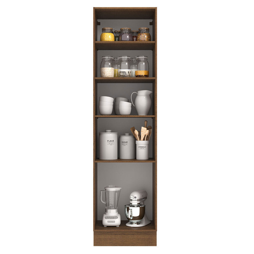 Paneleiro Madesa Agata 60 x 60 cm 3 Portas Rustic/Branco