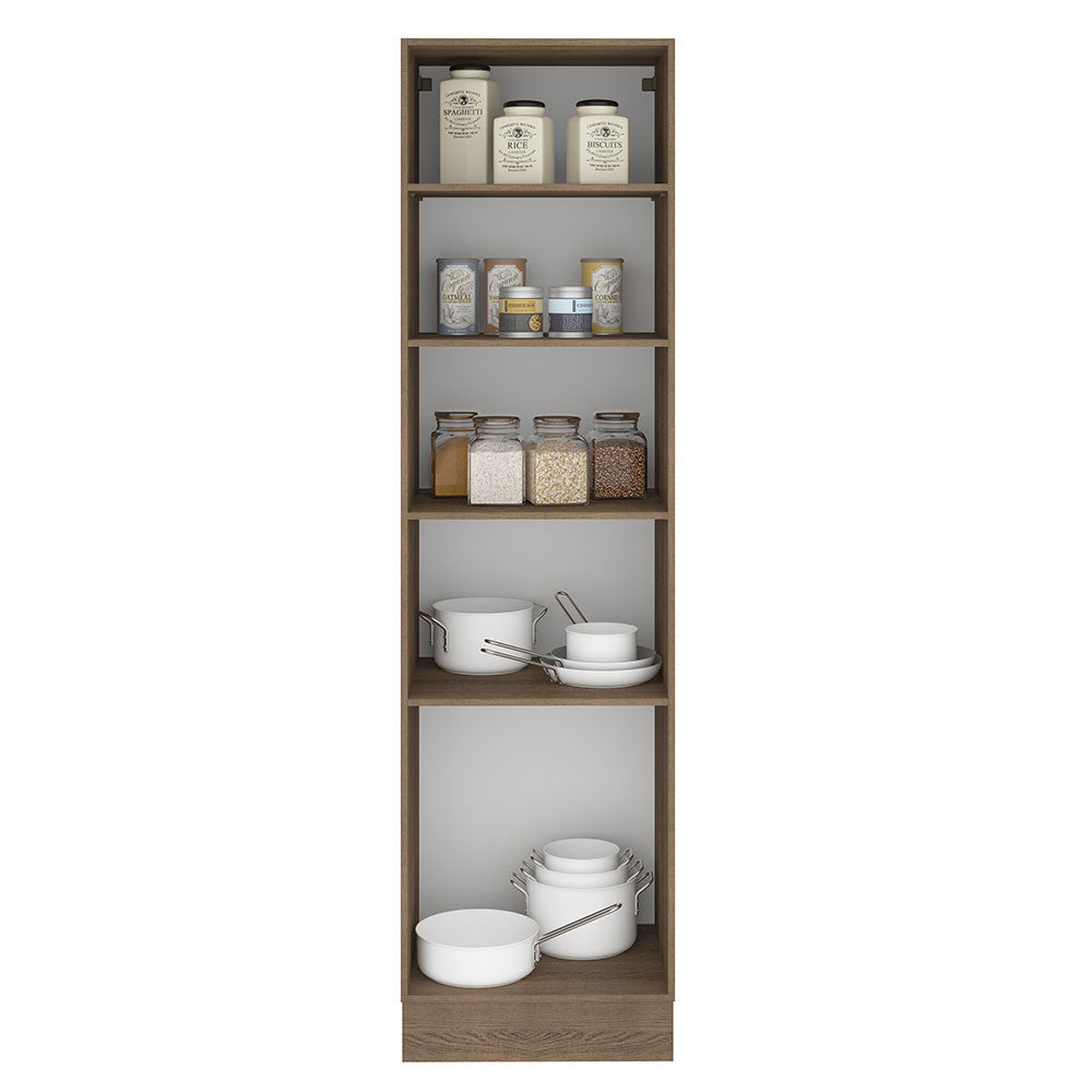 Paneleiro Madesa Glamy 60 x 60 cm 3 Portas Rustic/Branco