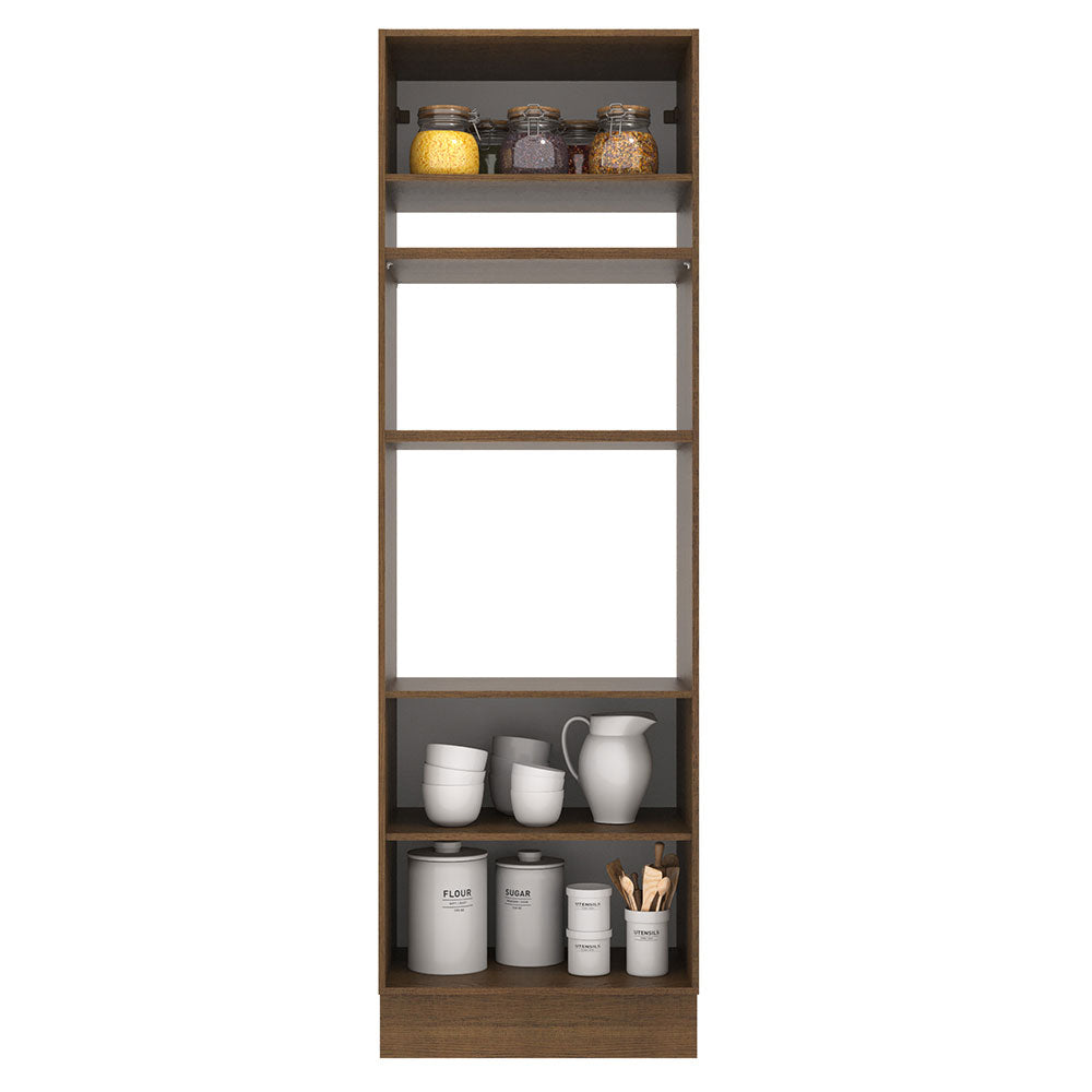 Torre Quente 70 x 60 cm 3 Portas Rustic/Crema Agata Madesa