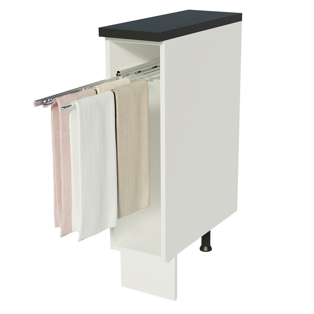 Balcão Porta-Pano Madesa Acordes 100% MDF Branco