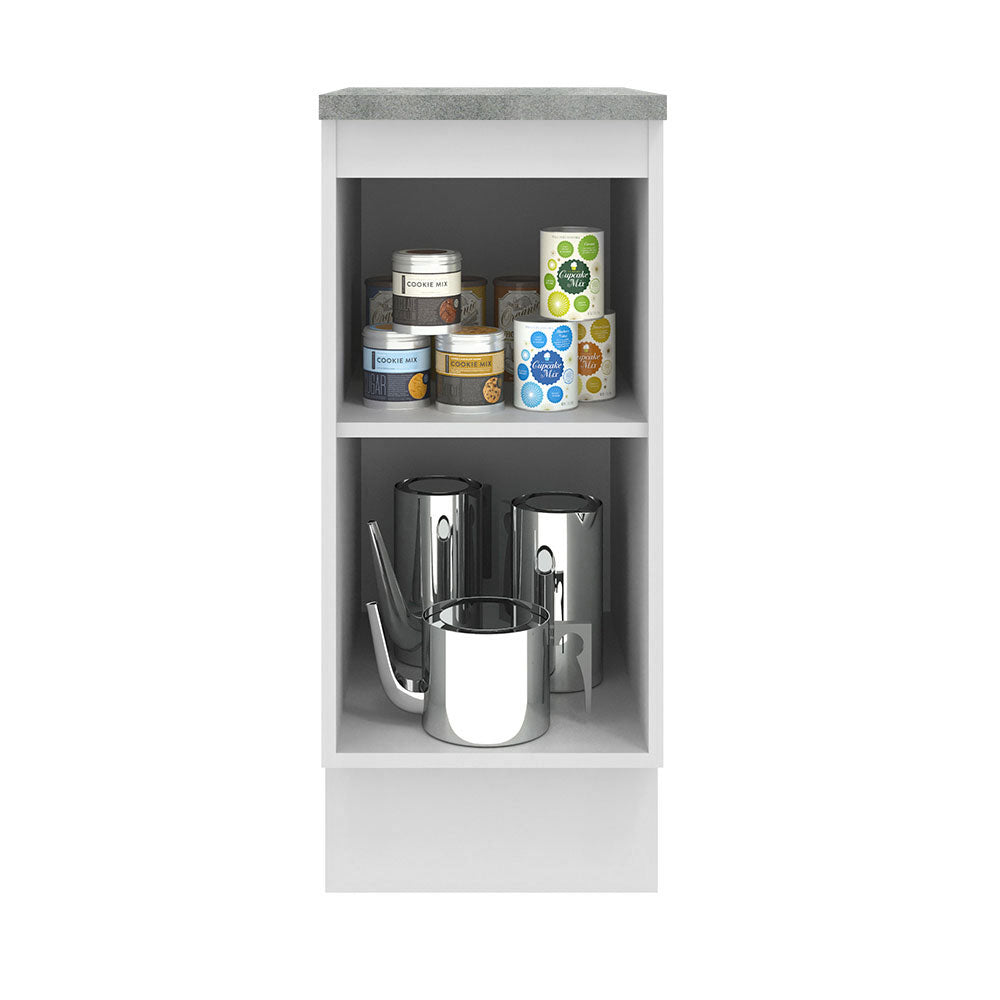 Balcão Madesa Agata 35 cm 1 Porta Branco