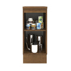 Balcão Madesa Agata 35 cm 1 Porta Rustic/Preto