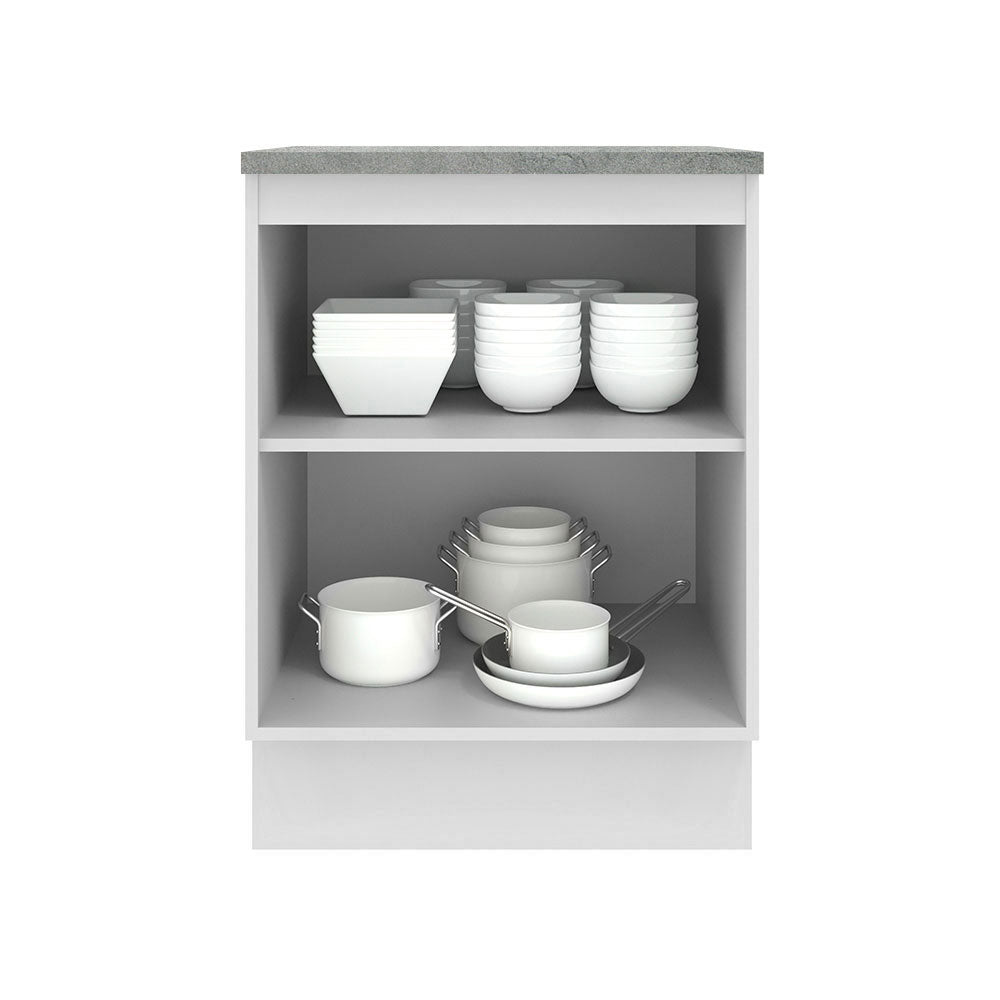 Balcão Madesa Agata 60 cm 1 Porta Branco