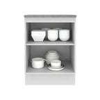 Balcão Madesa Agata 60 cm 1 Porta Branco