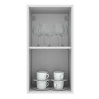 Armário Aéreo Madesa Agata 35 cm 1 Porta Branco