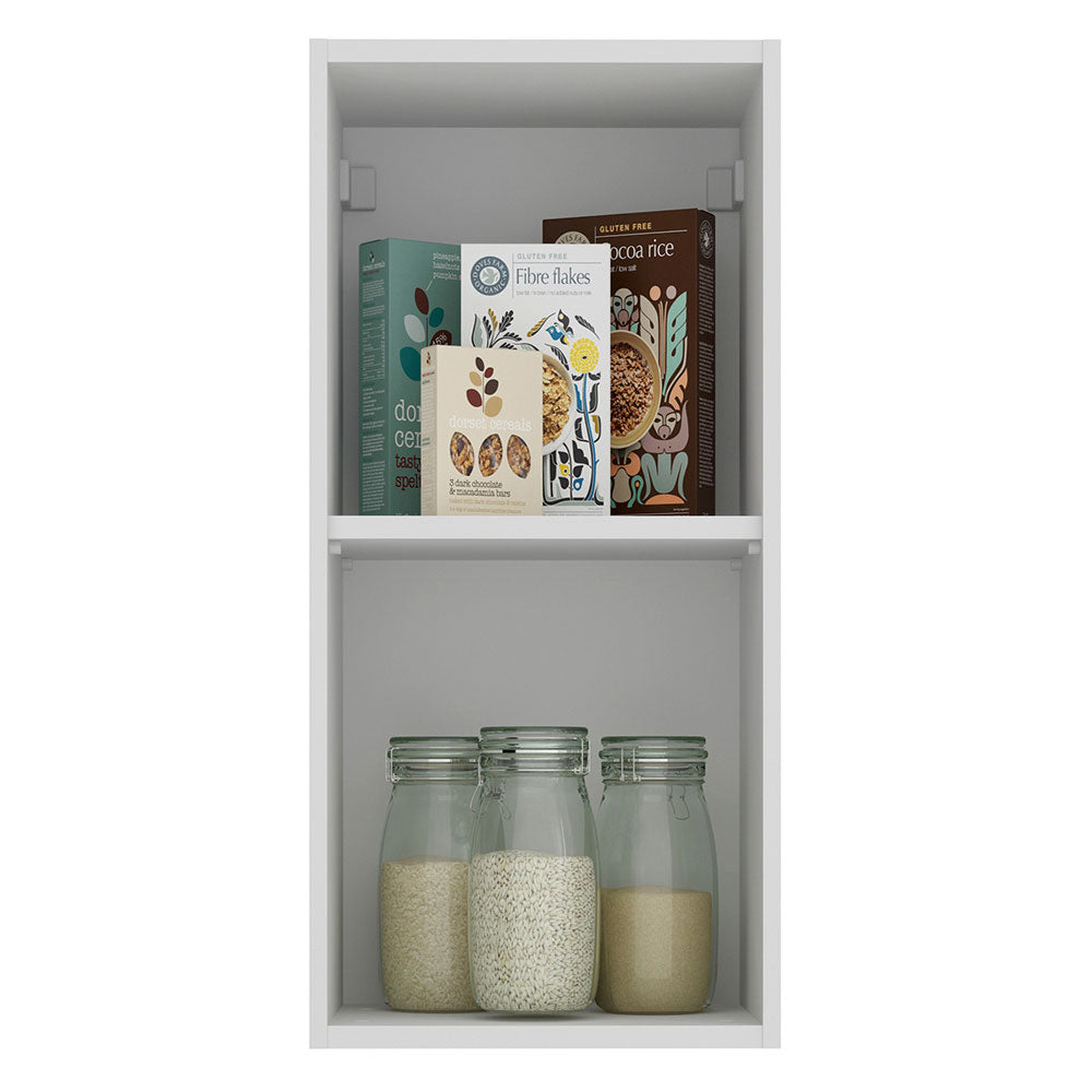 Armário Aéreo Madesa Stella 35 cm 1 Porta Branco