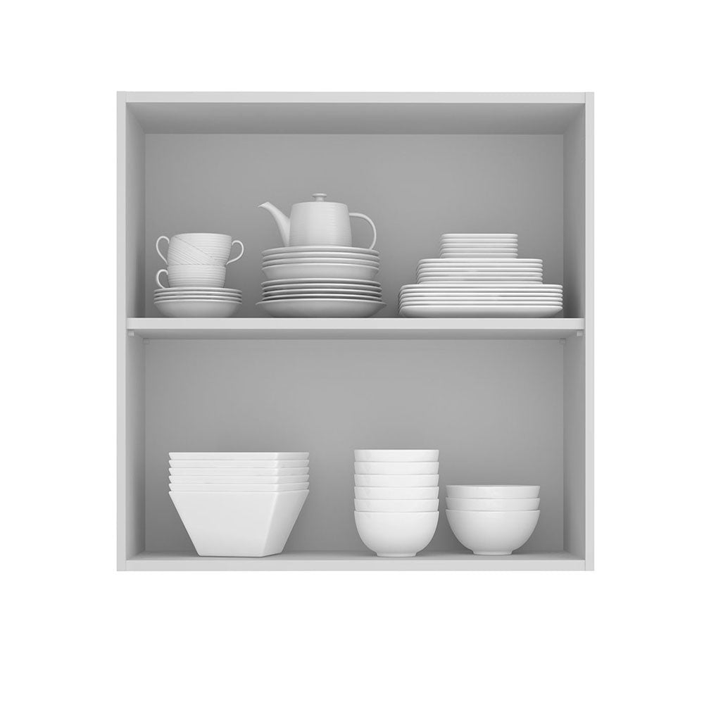 Armário Aéreo 70 cm 2 Portas Branco Stella Madesa