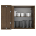 Armário Aéreo de Canto Madesa Stella 1 Porta Rustic