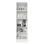 Paneleiro Madesa Acordes 100% MDF 60 cm 2 Portas Branco/Rustic