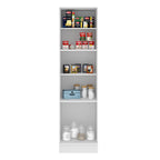 Paneleiro Madesa Glamy 60 cm 3 Portas Branco/Preto