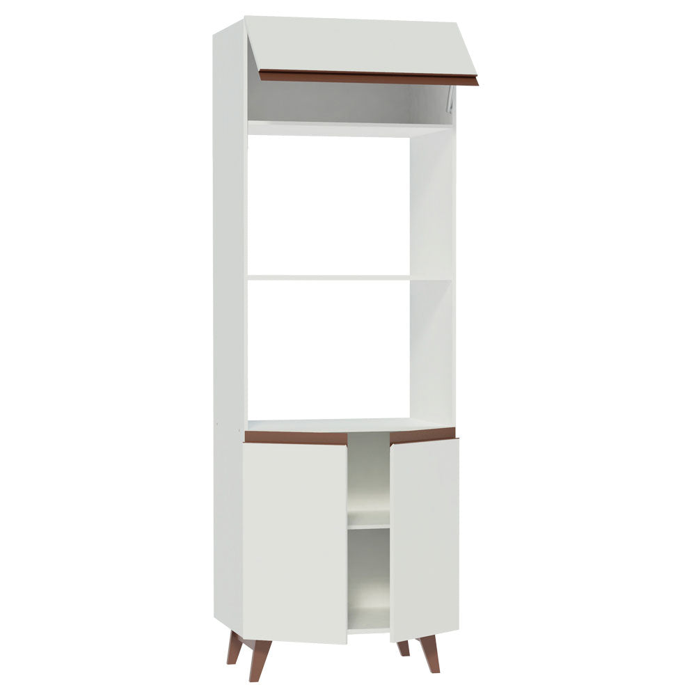 Torre Quente Madesa Reims 70 cm 3 Portas Branco