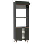 Torre Quente Madesa Reims 70 cm 3 Portas Preto