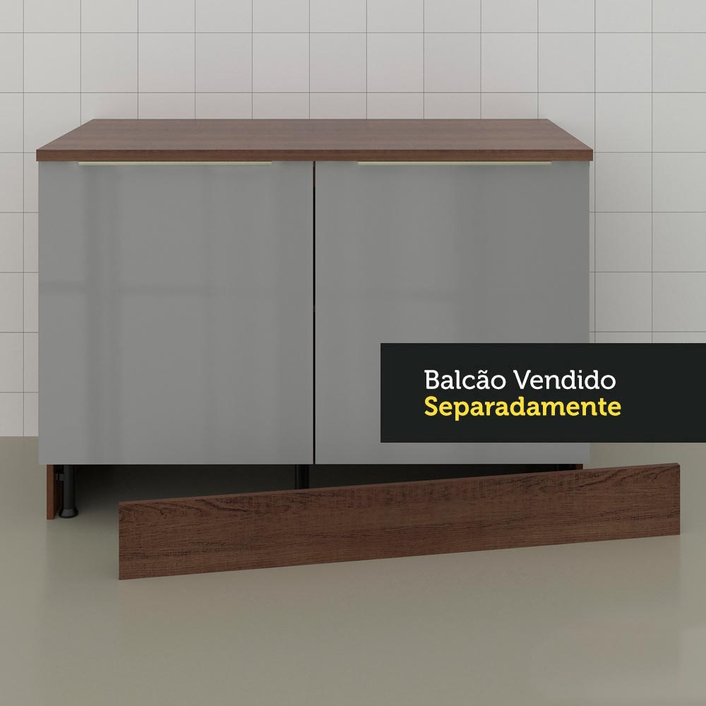 Rodapé para Cozinhas Madesa Glamy, Lux, Agata e Stella Rustic