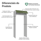 Porta-Geladeira 103 cm 1 Porta Basculante Branco/Verde Vik Madesa