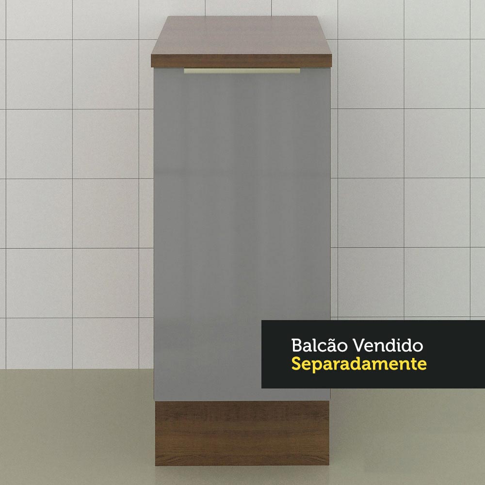 Tampo para Balcão de 40 x 60 cm para Cozinhas Madesa Glamy, Lux e Stella Rustic