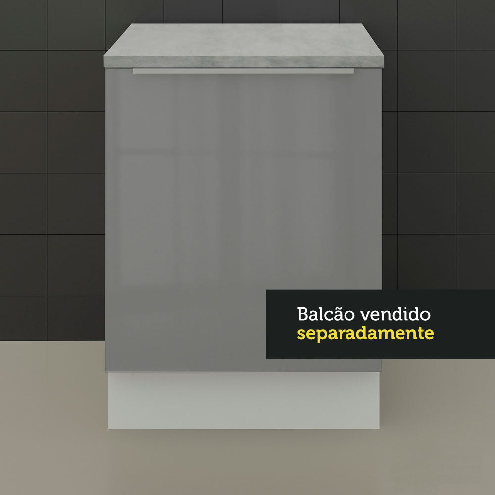 Tampo para Balcão de 60 x 60 cm para Cozinhas Madesa Glamy, Lux e Stella Mood