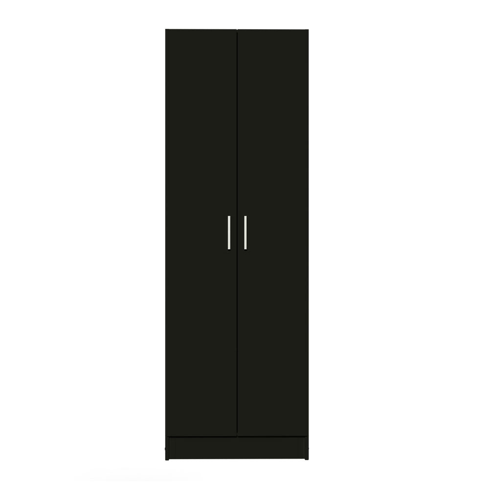 Guarda-Roupa 3 Portas Preto Madesa