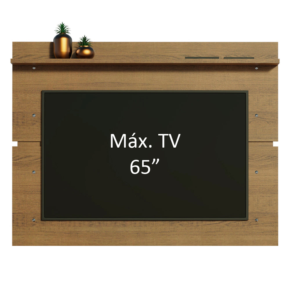 Painel para TV até 65 Polegadas Madesa Rustic