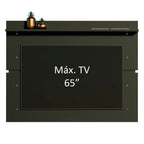 Painel para TV até 65 Polegadas Madesa Preto