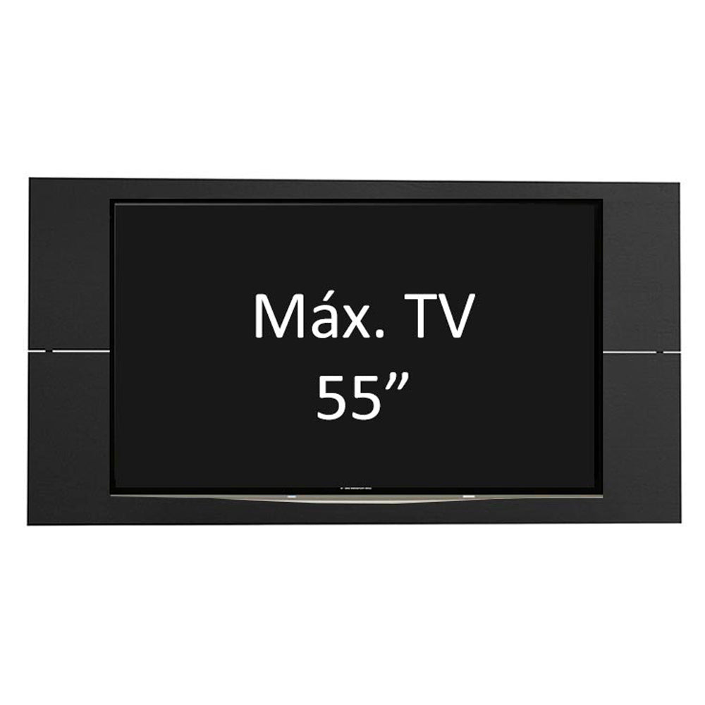 Painel para TV até 55 Polegadas Madesa Preto