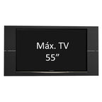Painel para TV até 55 Polegadas Madesa Preto