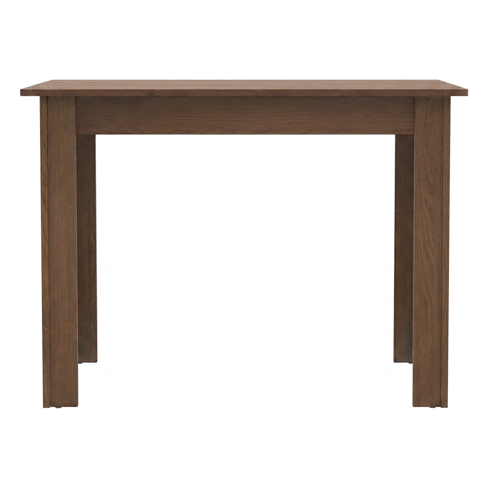 Mesa de Jantar Madesa Retangular Tampo de Madeira 5258B Rustic