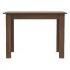 Mesa de Jantar Madesa Retangular Tampo de Madeira 5258B Rustic