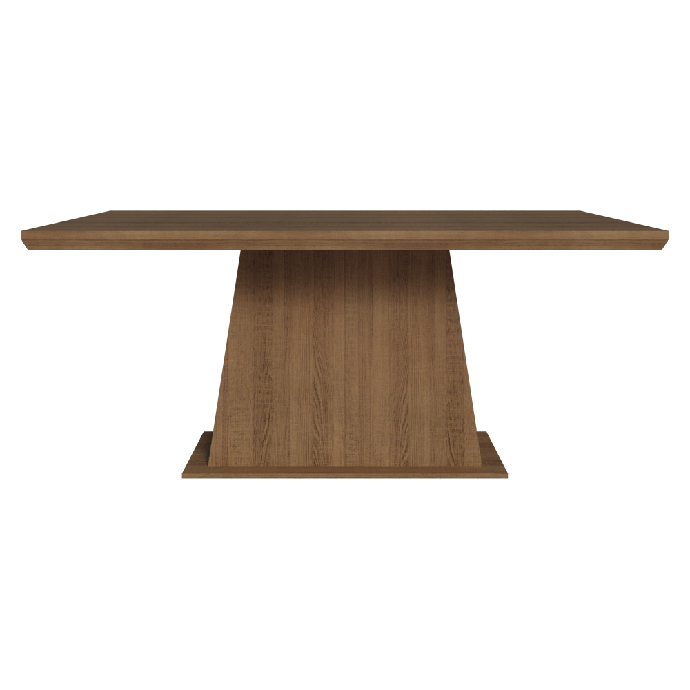 Mesa de Jantar Retangular Tampo com Moldura Rustic 5364 Madesa