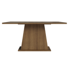 Mesa de Jantar Retangular Tampo de Vidro Rustic 5364 Madesa