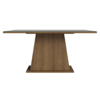 Mesa de Jantar Retangular Tampo de Madeira Rustic/Cinza 5364 Madesa