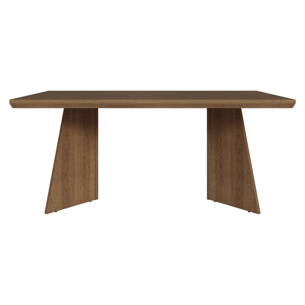 Mesa de Jantar Retangular Tampo com Moldura Rustic 5389 Madesa
