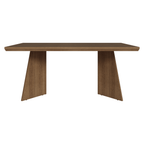 Mesa de Jantar Retangular Tampo com Moldura Rustic 5389 Madesa
