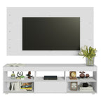 Rack com Painel para TV até 65 Polegadas Branco Orlando Madesa