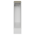 Balcão Porta-Pano 20 x 60 cm (Sem Tampo) para Cozinhas Branco Madesa