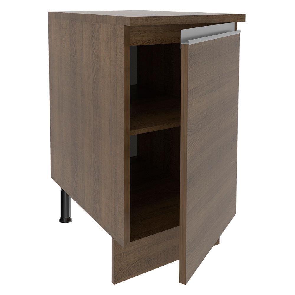 Balcão Madesa Glamy 40 x 60 cm 1 Porta (Com Tampo) Rustic