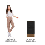 Balcão Madesa Agata 40 x 60 cm 3 Gavetas (Sem Tampo) Rustic/Preto